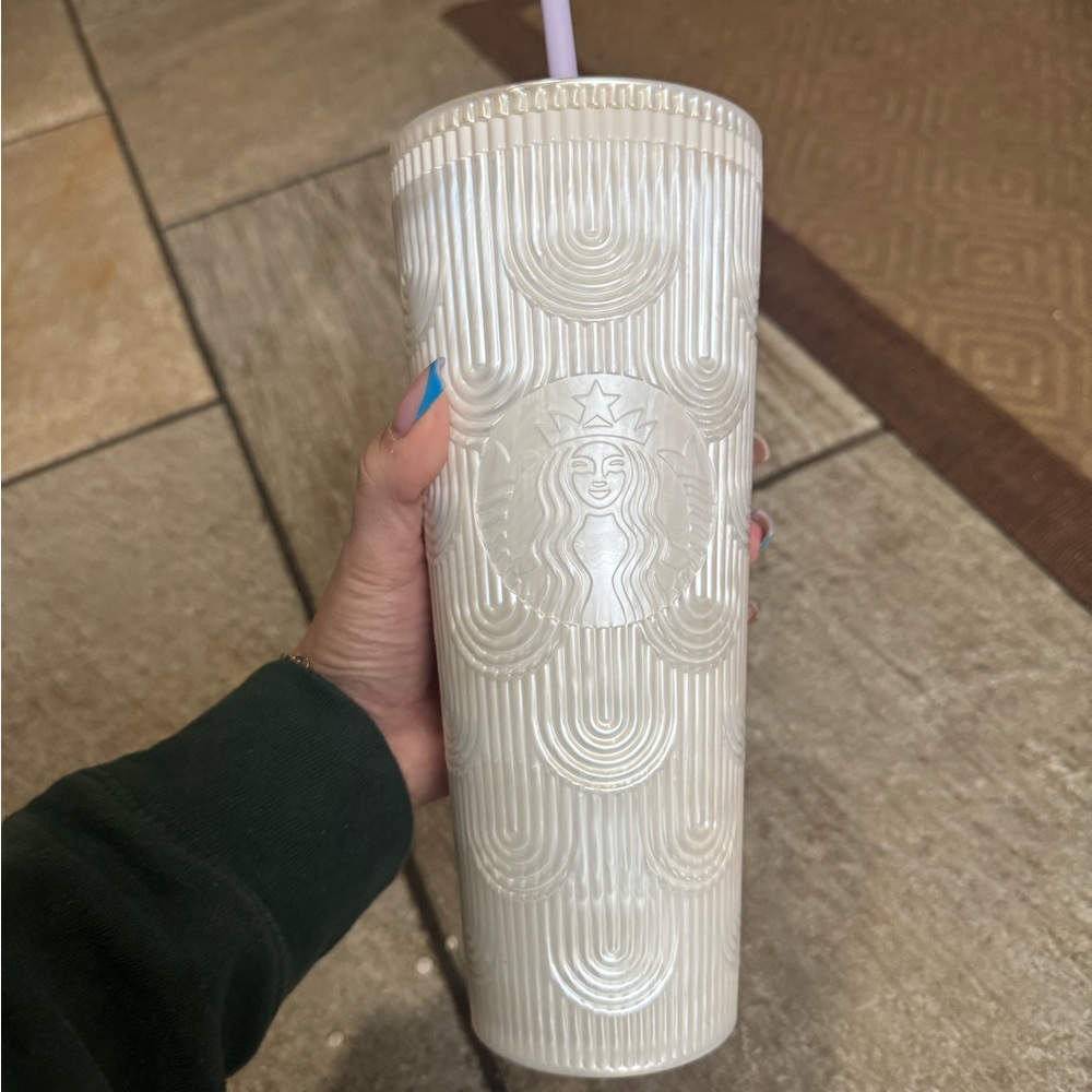 Starbucks Cream Tumbler